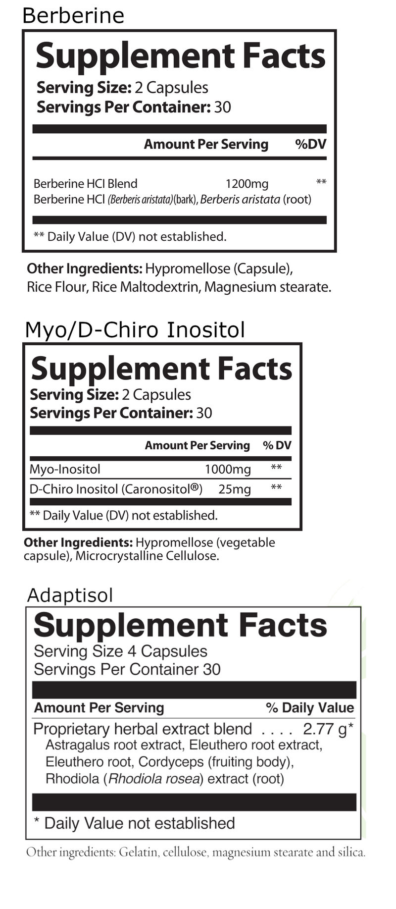 Ingredients