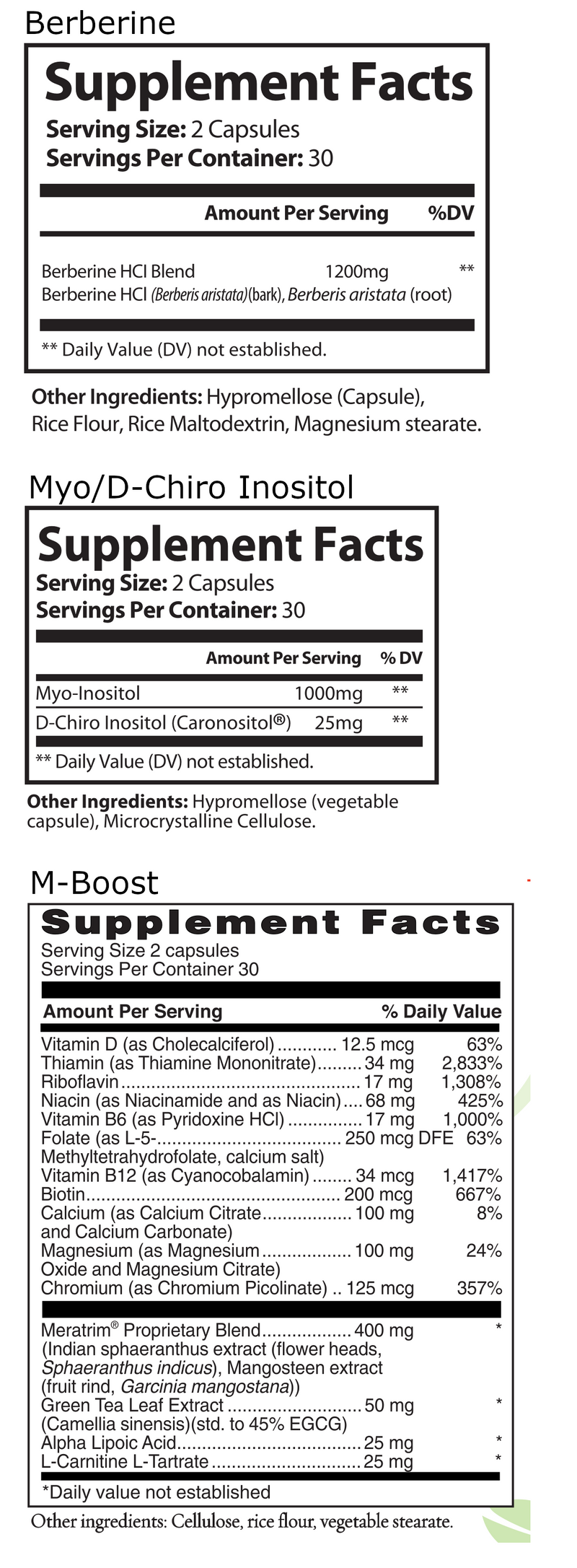 Ingredients