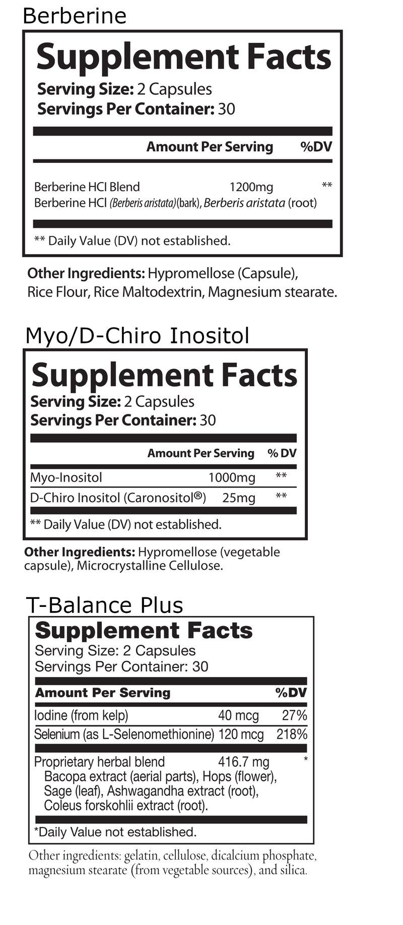 Ingredients