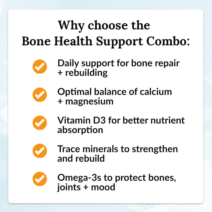 Bone Health Support Combo